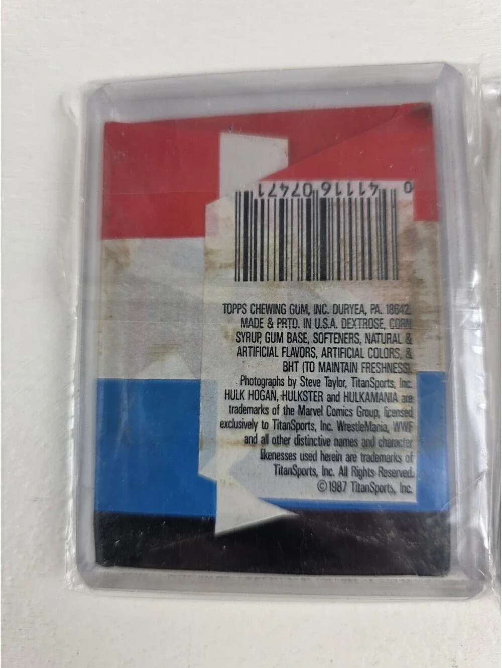 Topps 1985 & 1987 WWF PRO WRESTLING STARS Wax Pack Factory Sealed Hulk Hogan RC